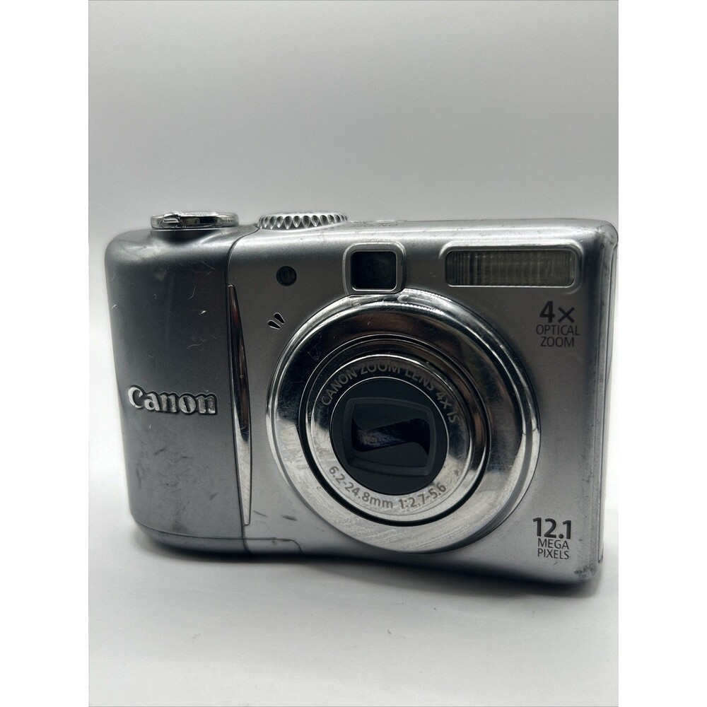 Canon PowerShot A1100 IS 12.1MP Digital Camera Untested / As-Is